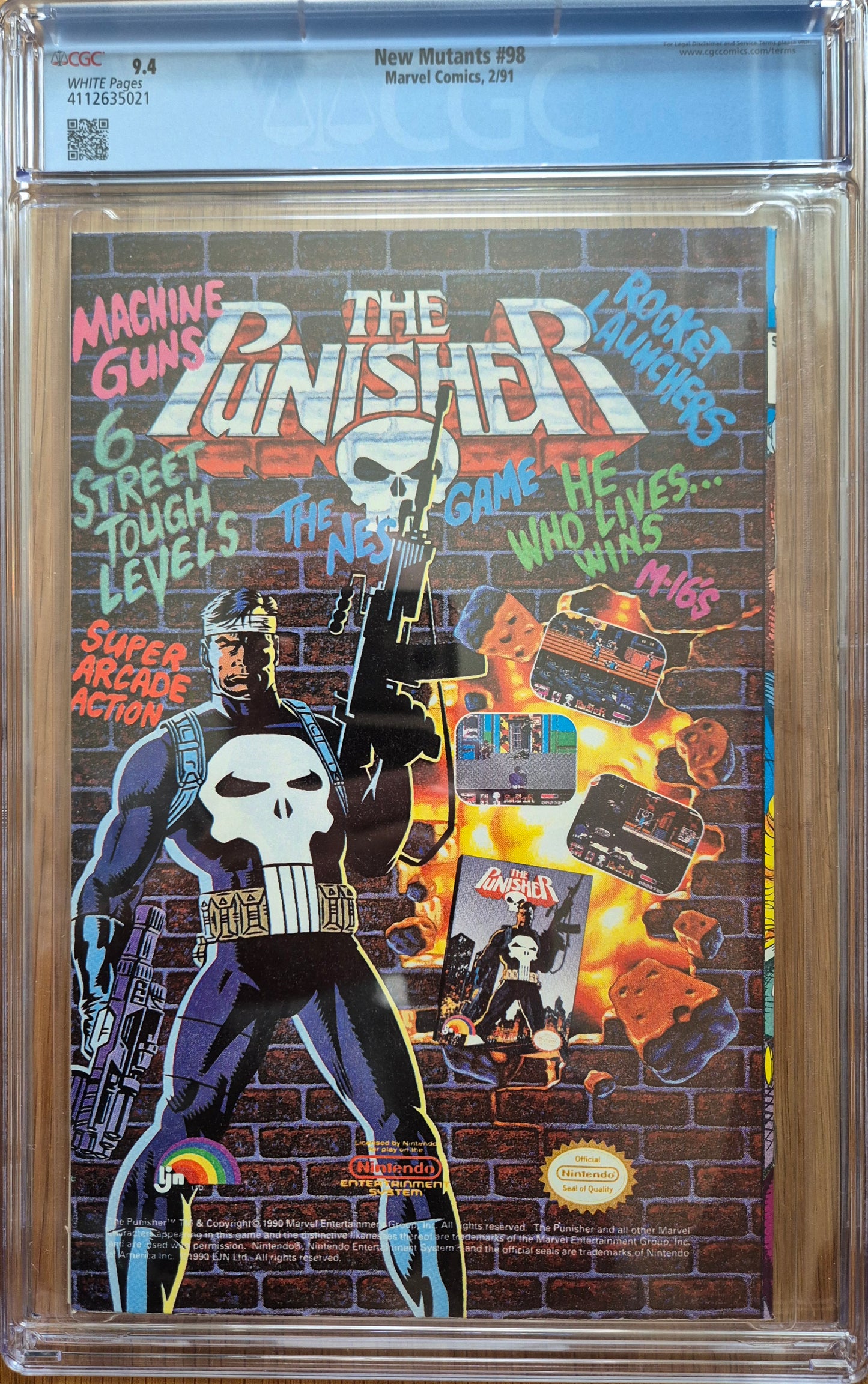 New Mutants #98 (Marvel, 02/1991) – CGC 9.4