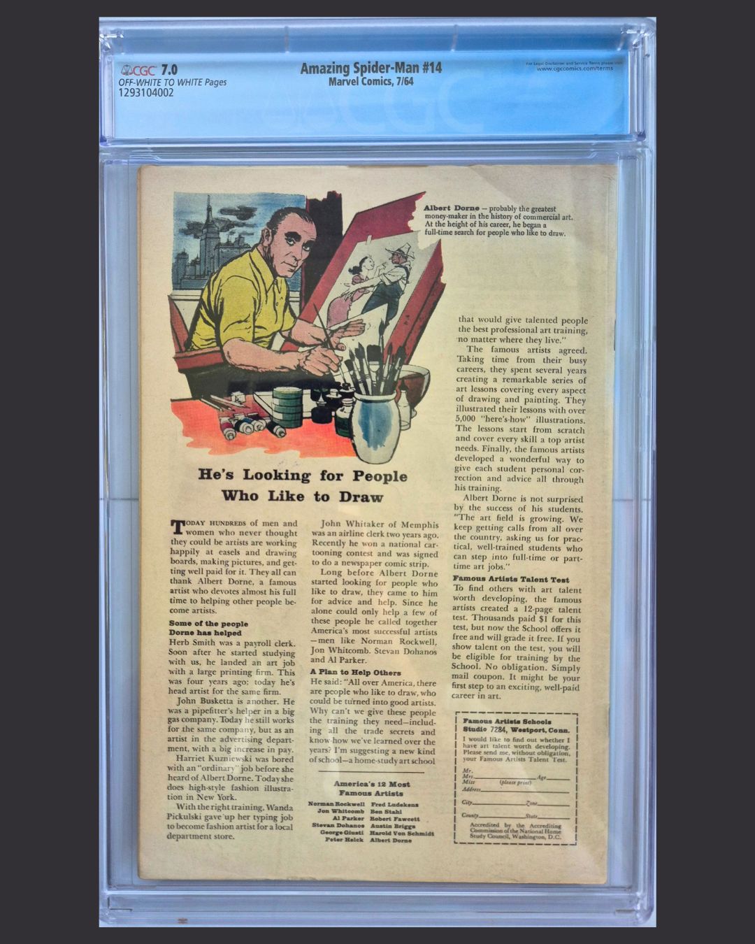 Amazing Spider-Man #14 (1964) CGC 7.0