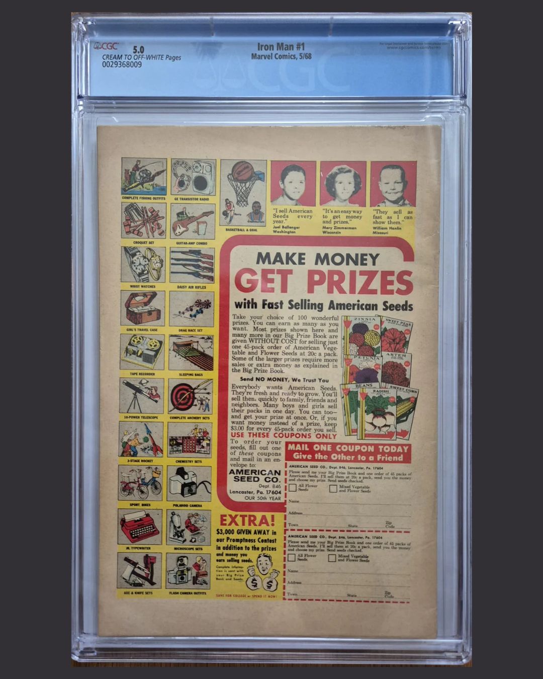 Iron Man #1 (1968) – CGC 5.0