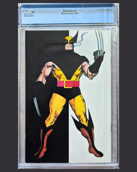 Wolverine #1 (Marvel, 11/1988) – Start der Solo-Serie! CGC 9.4