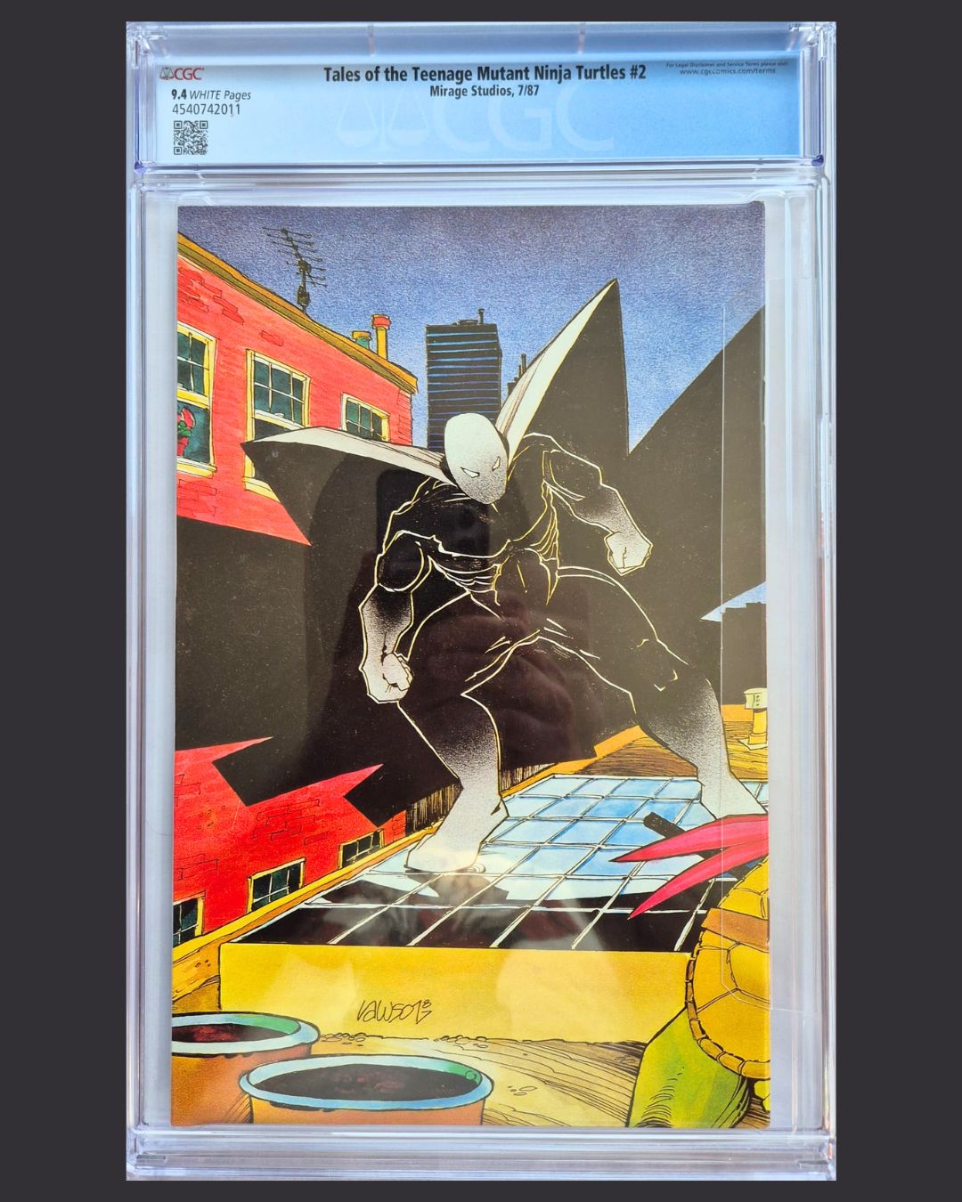 Tales of the Teenage Mutant Ninja Turtles #2 (1987) CGC 9.4