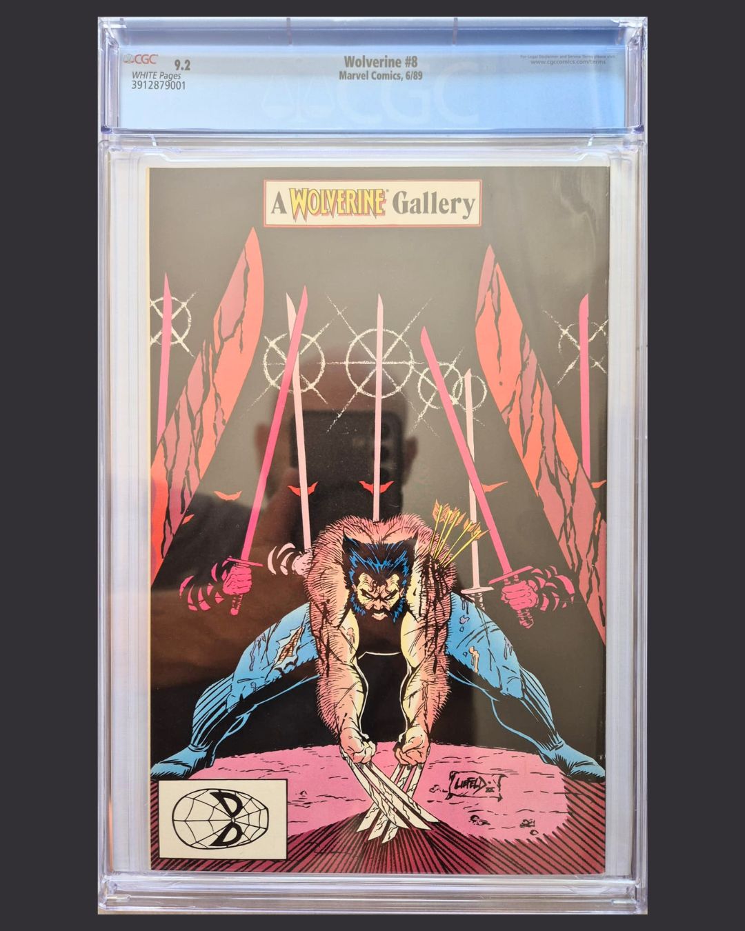 Wolverine #8 (1989) CGC 9.2 White Pages