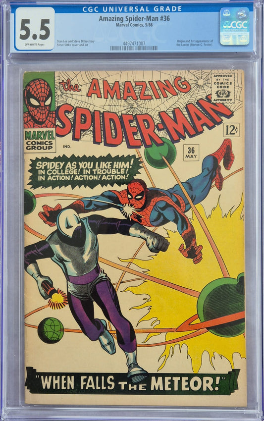Amazing Spider-Man #36 (1966) - CGC 5.5
