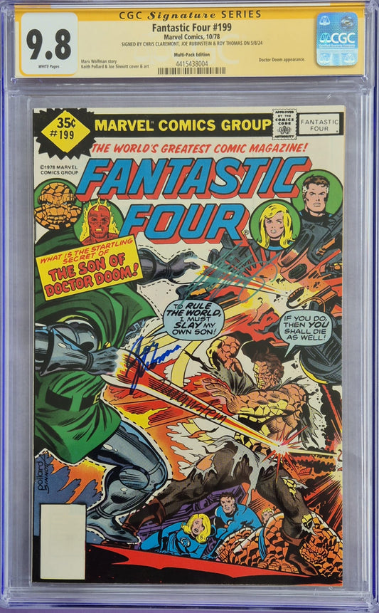 Fantastic Four #199 (Marvel, 10/1978) – Variant CGC 9.8