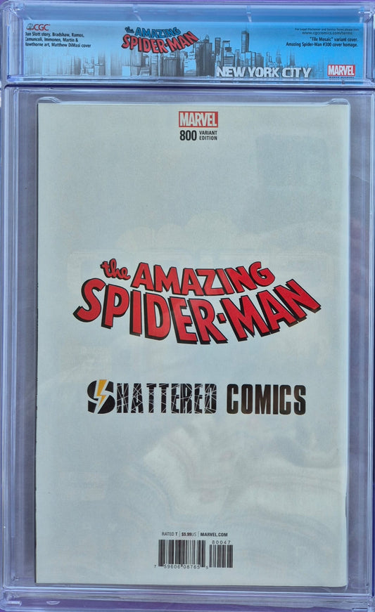 Amazing Spider-Man #800 (Marvel, 07/2018) – CGC 9.8