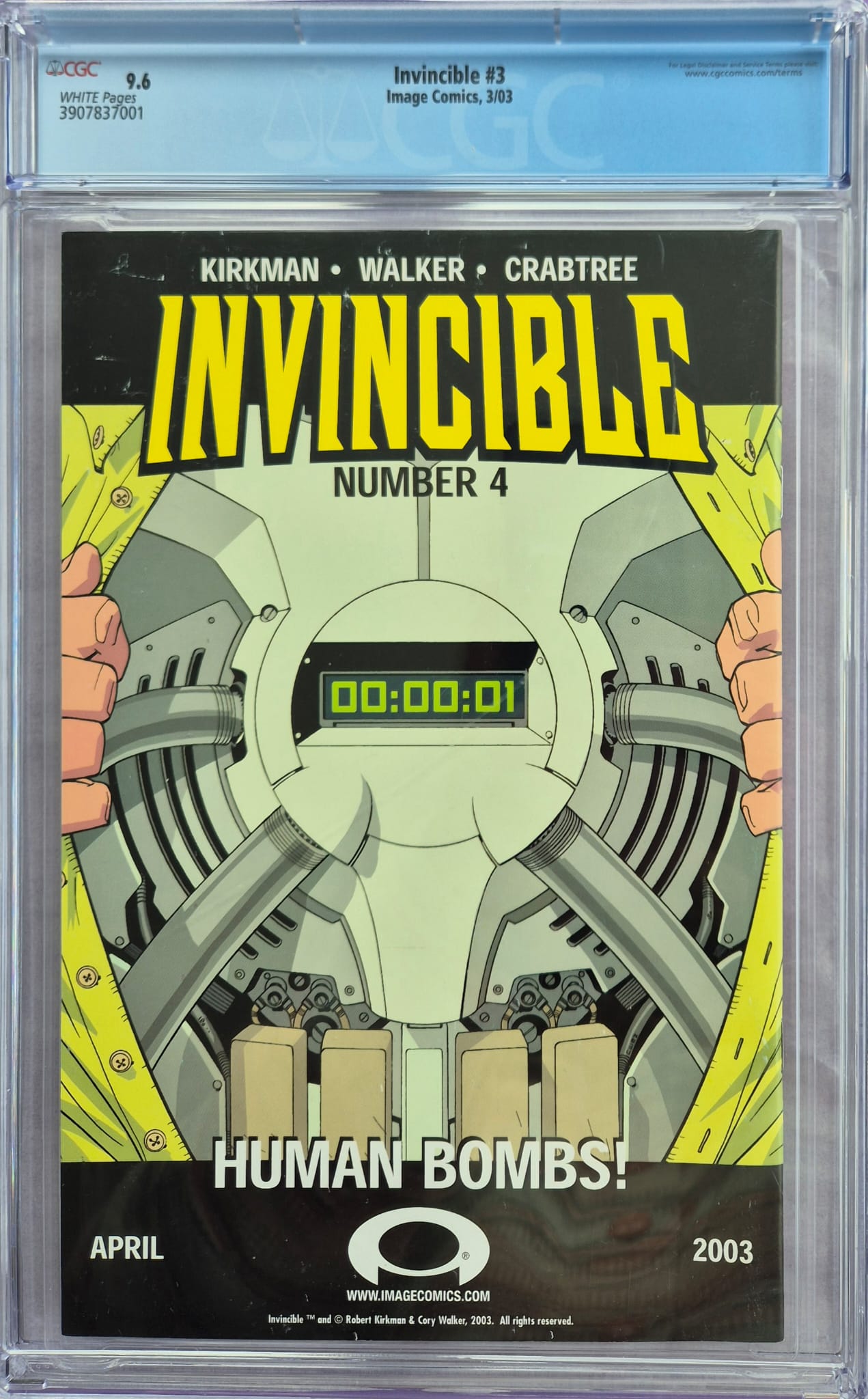 Invincible #3 (Image, 03/2003) – CGC 9.6