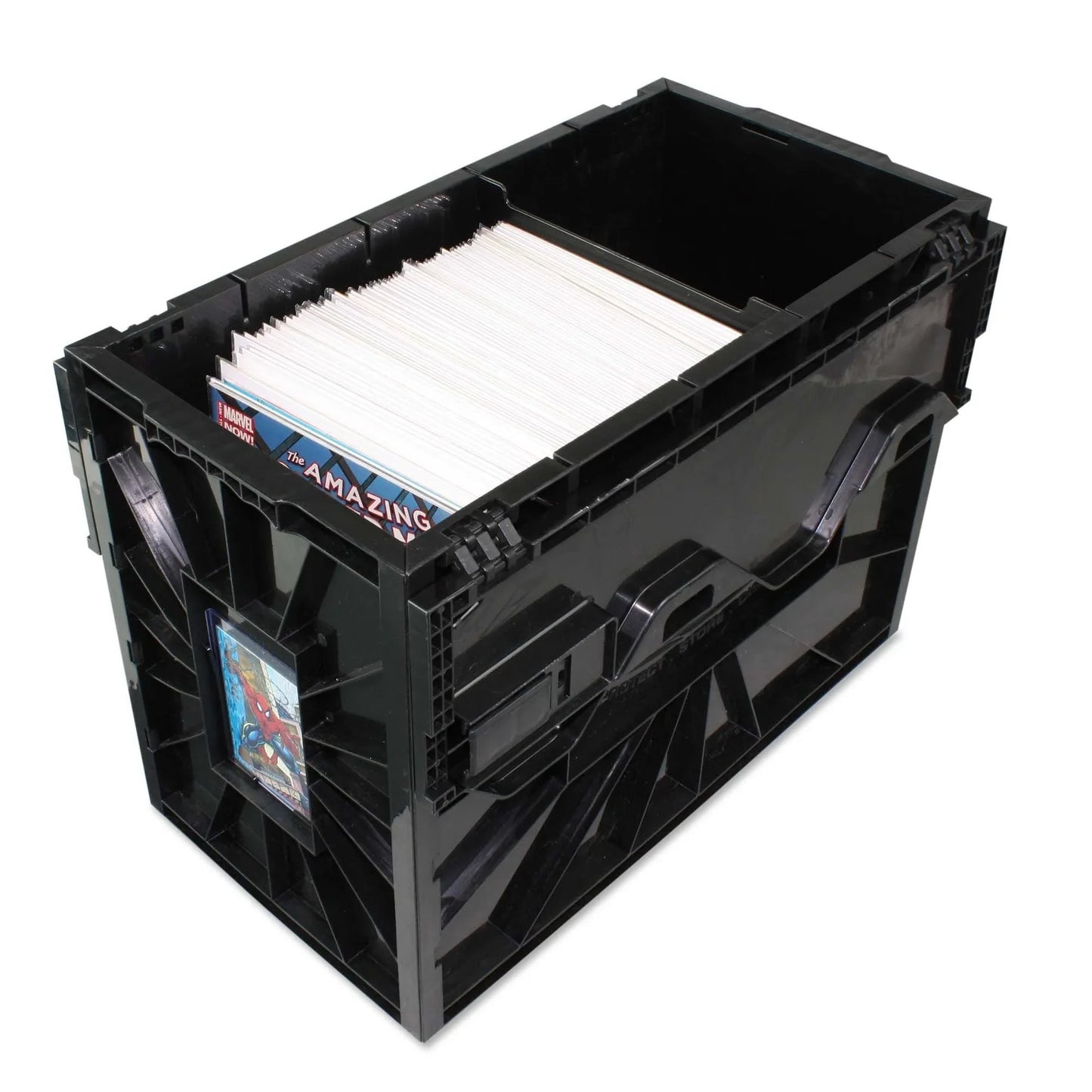BCW Short Comic Box Plastic Black