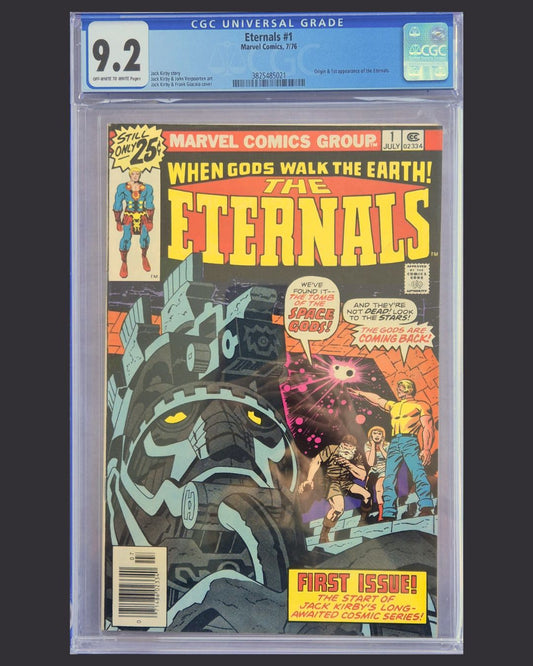 Eternals #1 (Marvel, 07/1976) – CGC 9.2