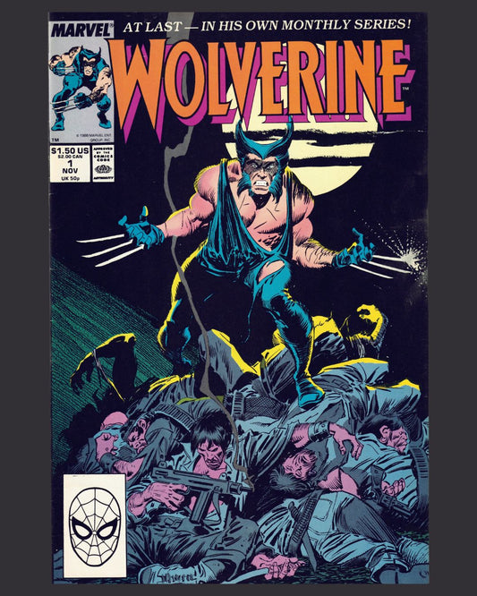 Wolverine #1 (Marvel, 11/1988) – Start der Solo-Serie!  RAW 9.4