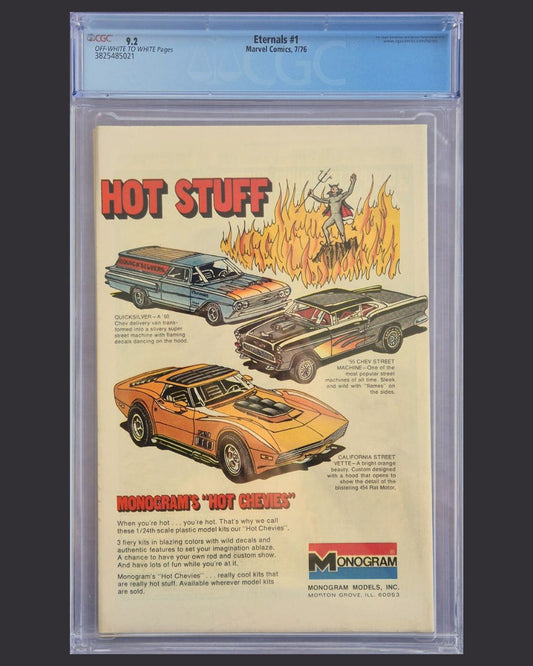 Eternals #1 (Marvel, 07/1976) – CGC 9.2