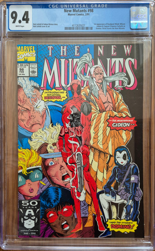 New Mutants #98 (Marvel, 02/1991) – CGC 9.4