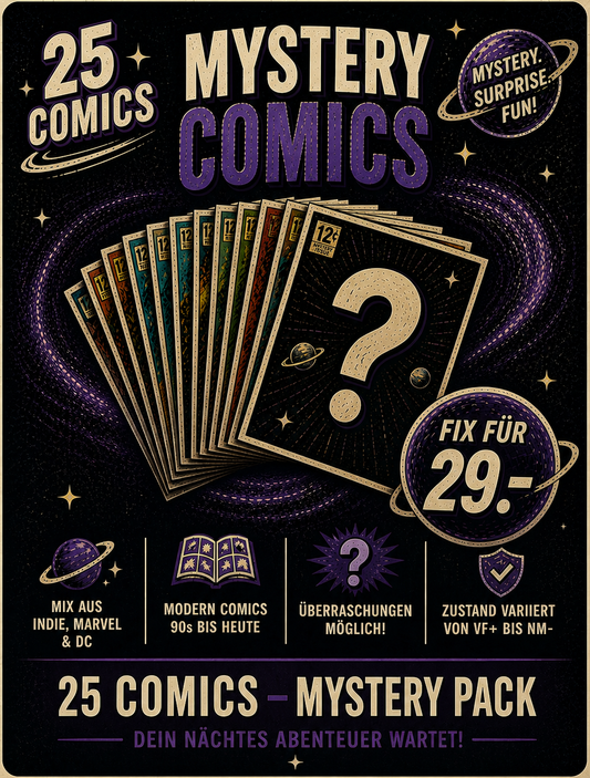 Mistery Pack BASIC – (25 COMICS) RAW