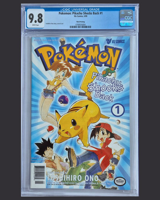 Pokémon: Pikachu Shocks Back #1 (1999) – Third Printing