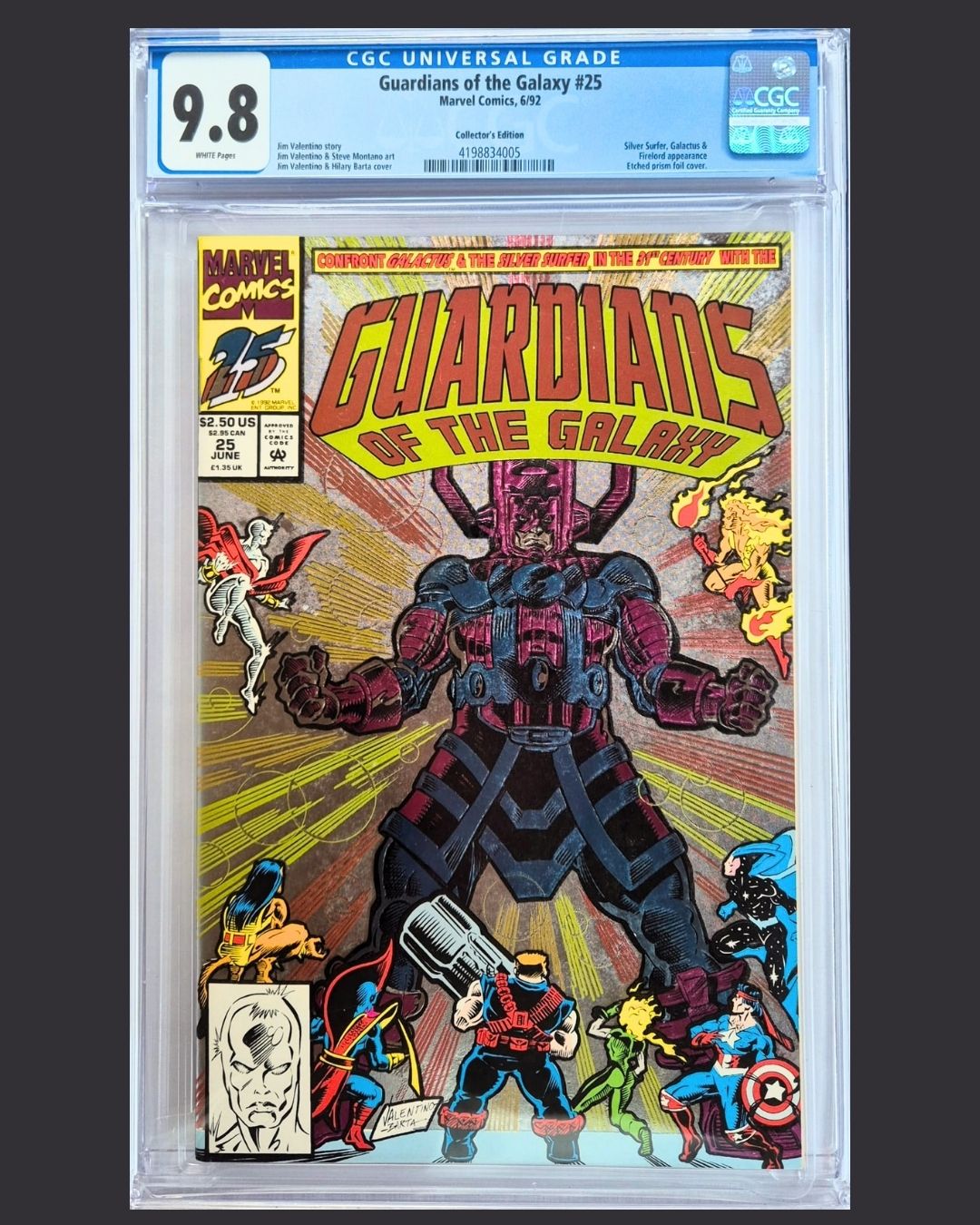 Guardians of the Galaxy #25 (1992) CGC 9.8 – Collector’s Edition