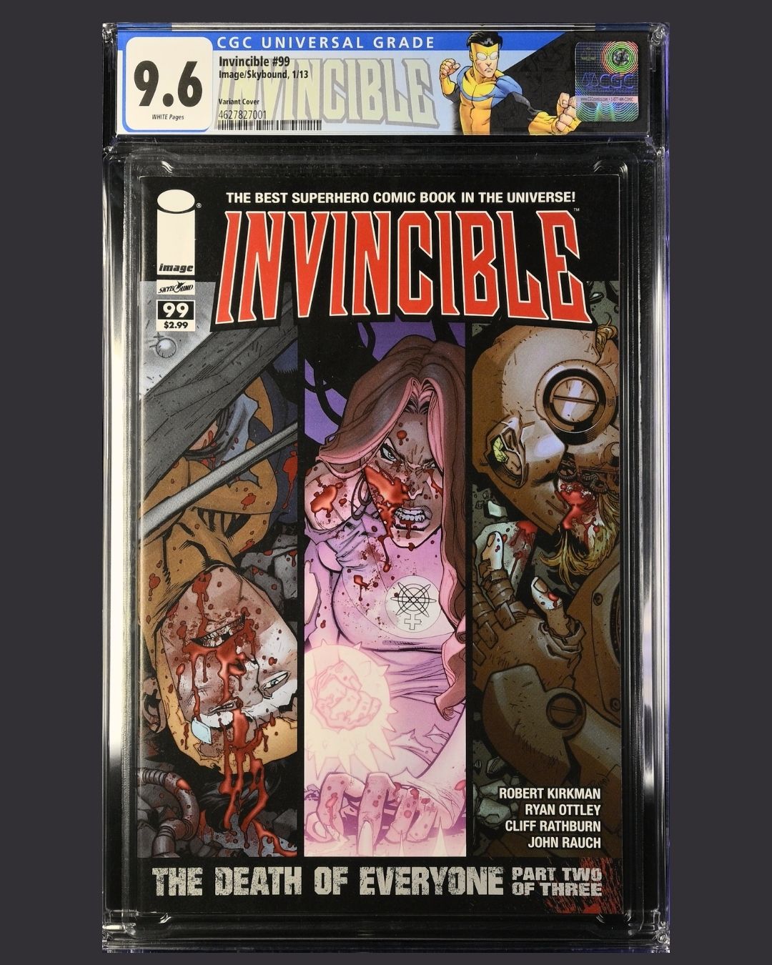 Invincible #99 – Variant Cover (2013) – CGC 9.6