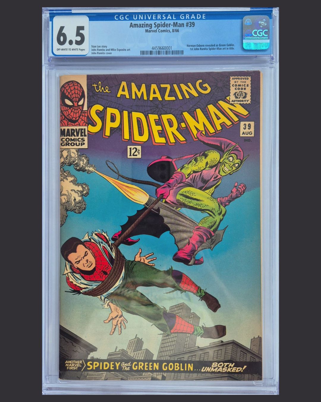 Amazing Spider-Man #39 (1966) CGC 6.5
