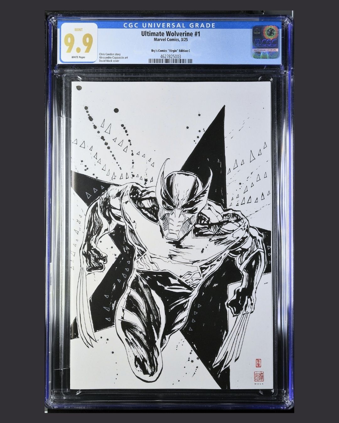 Ultimate Wolverine #1 – CGC 9.9 MINT