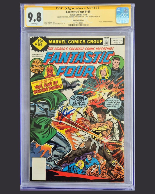 Fantastic Four #199 (Marvel, 10/1978) – Variant CGC 9.8