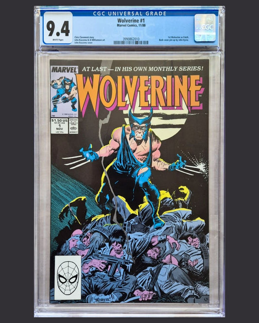 Wolverine #1 (Marvel, 11/1988) – Start der Solo-Serie! CGC 9.4