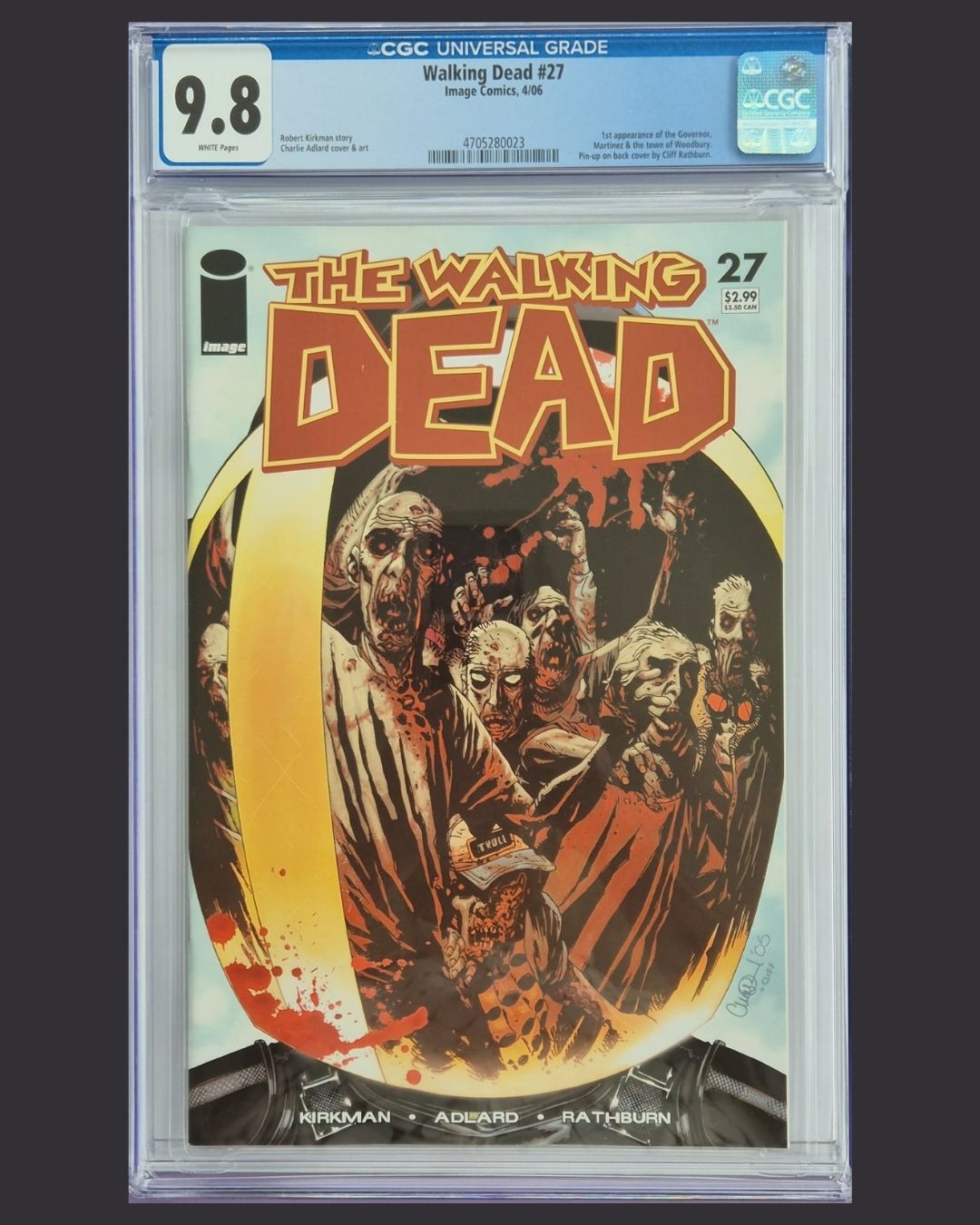 The Walking Dead #27 (Image Comics, 04/2006) – CGC 9.8