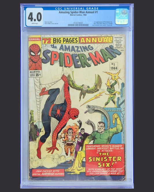 Amazing Spider-Man Annual #1 (1964) CGC 4.0