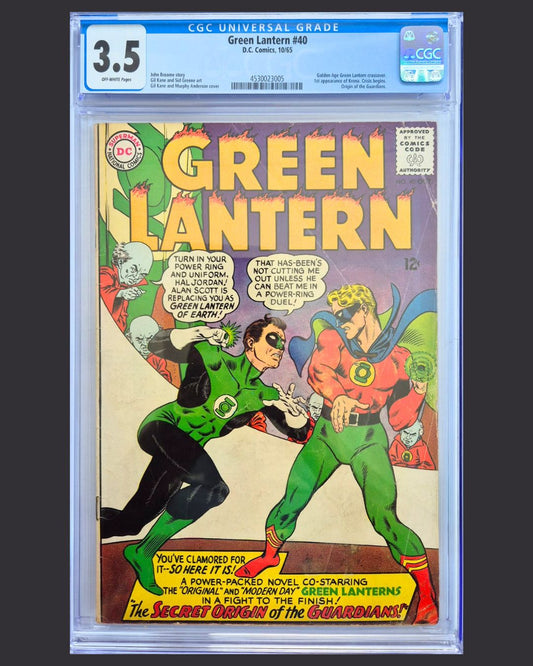 Green Lantern #40 (1965) CGC 3.5 – 1st Appearance of Krona