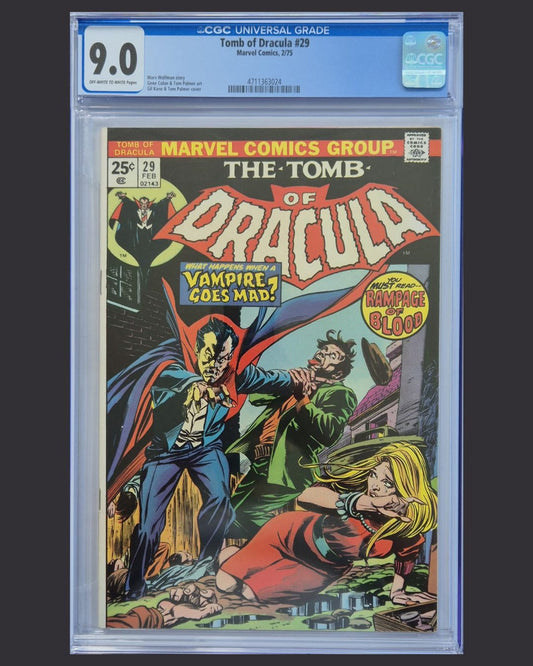 Tomb of Dracula #29 (1975) CGC 9.0