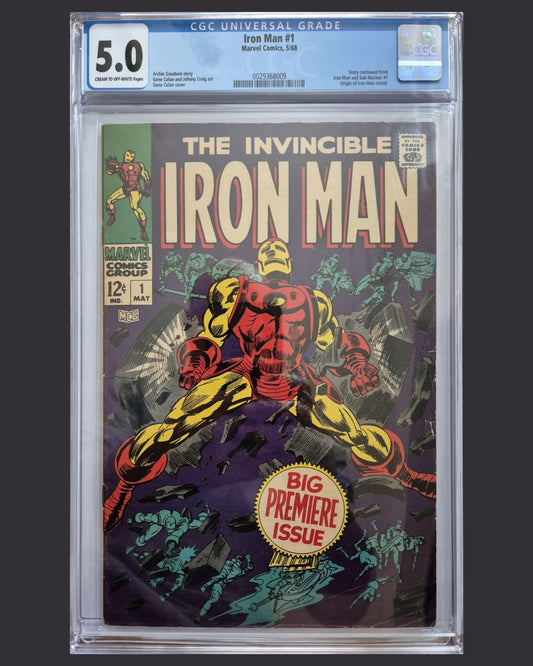 Iron Man #1 (1968) – CGC 5.0