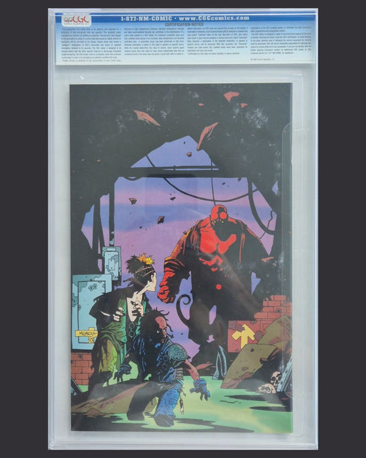 John Byrne’s Next Men #21 (1993) 1st Hellboy! CGC 9.4
