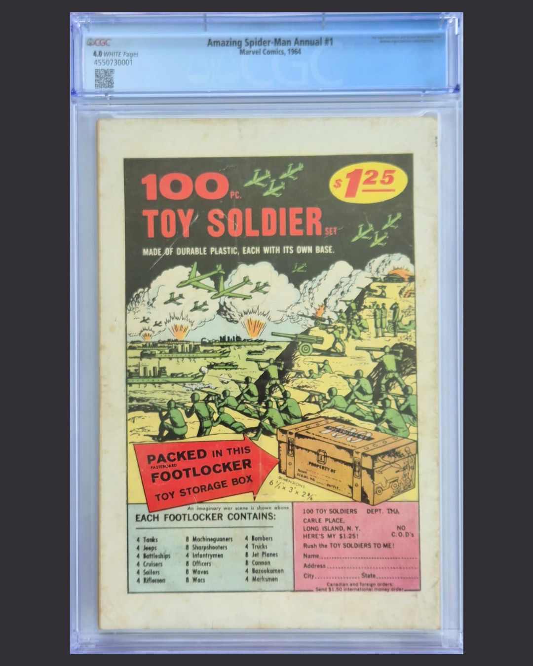 Amazing Spider-Man Annual #1 (1964) CGC 4.0