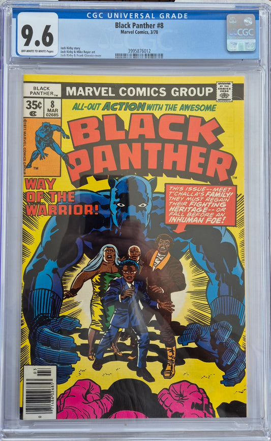 Black Panther #8 (Marvel, 03/1978) – CGC 9.6