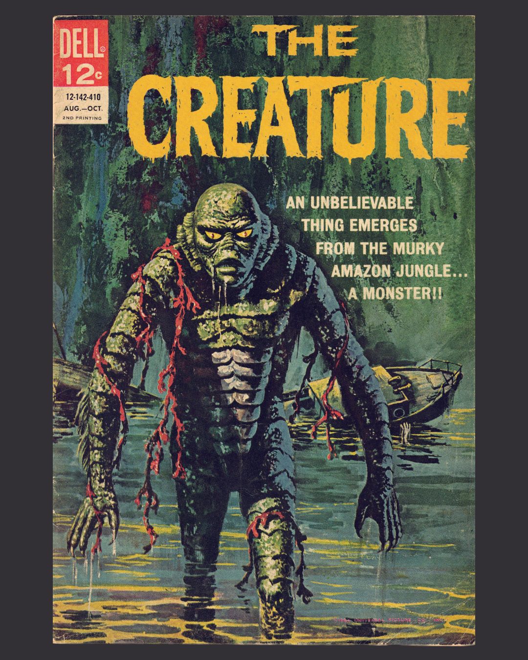 The Creature (Dell, 2nd Printing) – Vintage Horror 1964 RAW 4.0