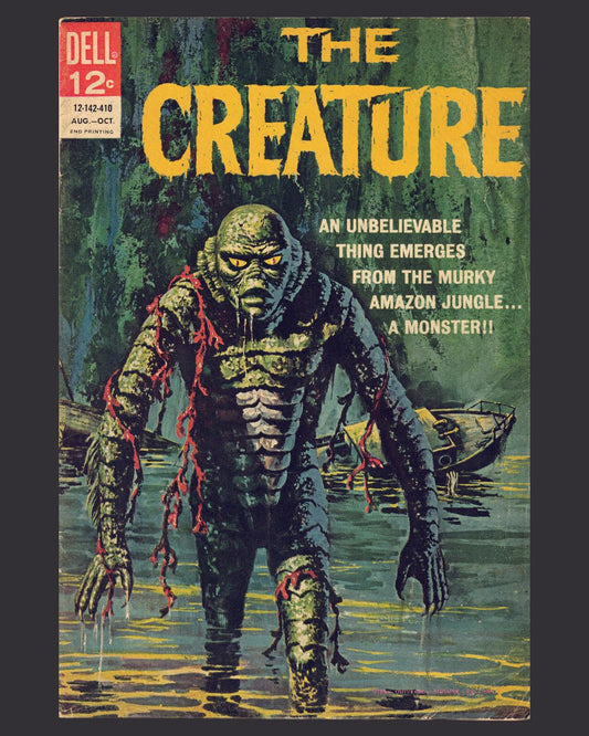 The Creature (Dell, 2nd Printing) – Vintage Horror 1964 RAW 4.0