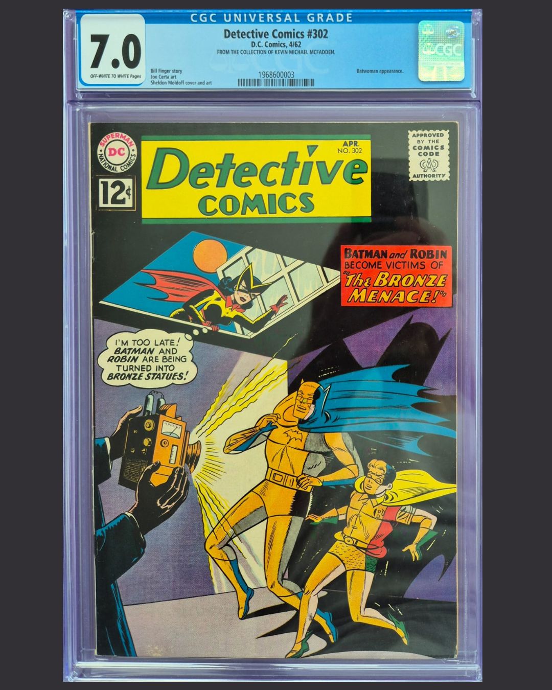 Detective Comics #302 (DC, 04/1962) – CGC 7.0