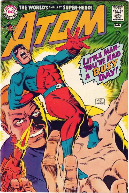 The Atom #34 (DC, 12/1967) – Silver Age Classic
