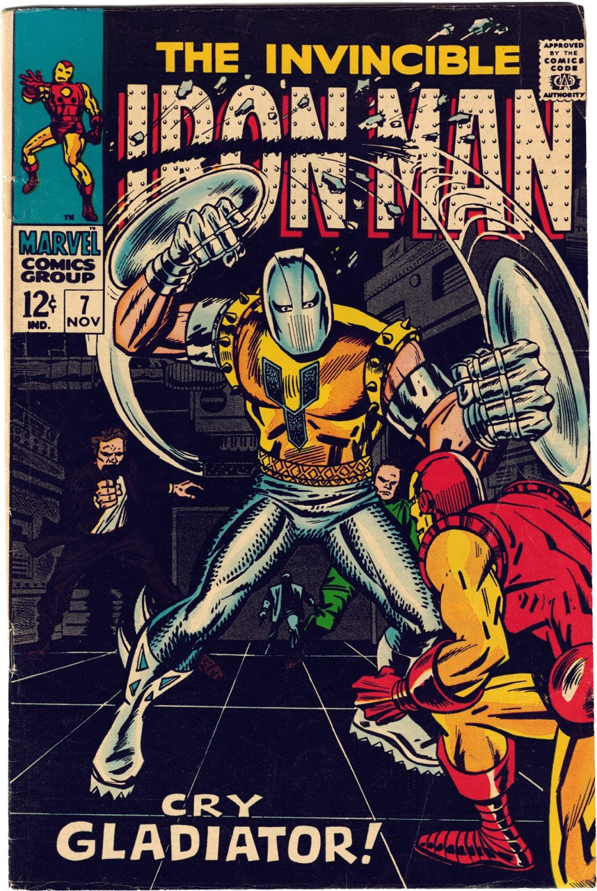Iron Man #7 (Marvel, 11/1968) – RAW