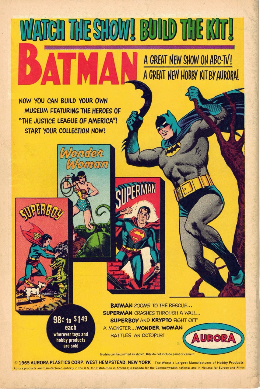 Wonder Woman #162 (DC, 05/1966) – RAW