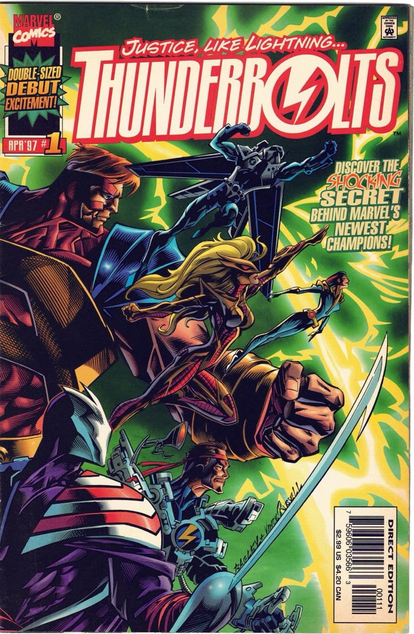 Thunderbolts #1 (Marvel, 04/1997) – RAW