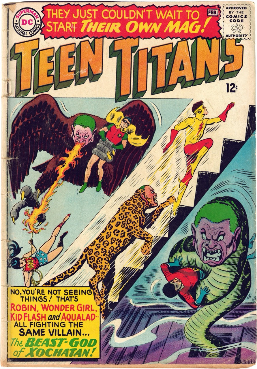 Teen Titans #1 (DC, 1966) – Iconic Silver Age Debut RAW 3.5