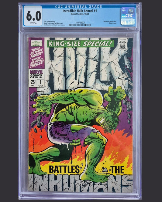 Incredible Hulk Annual #1 (1968) – CGC 6.0