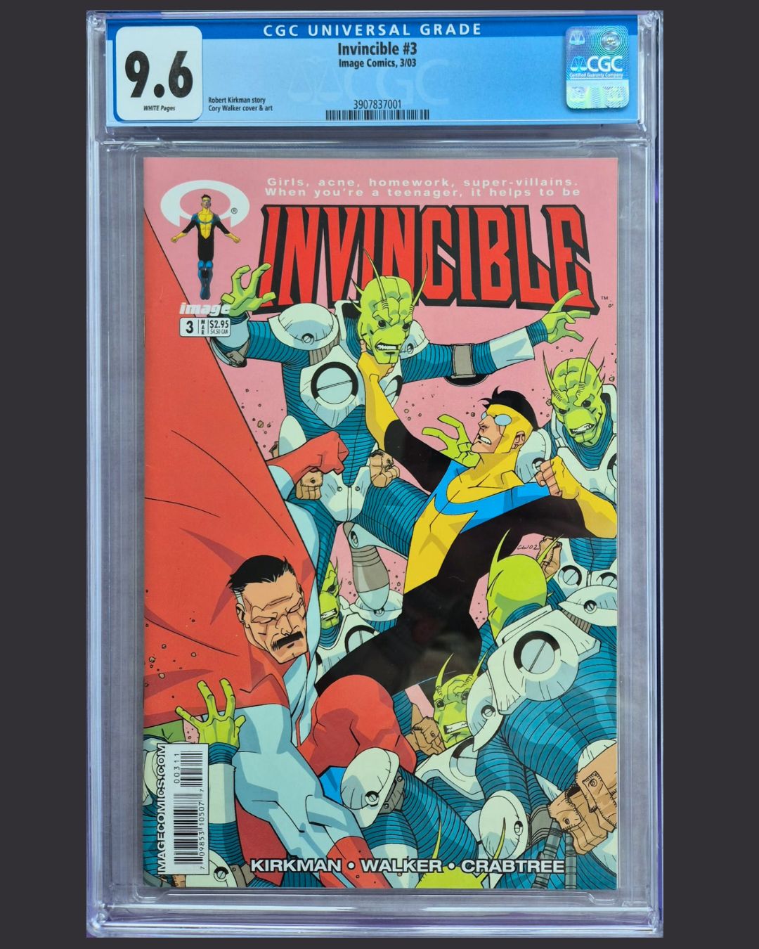 Invincible #3 (Image, 03/2003) – CGC 9.6