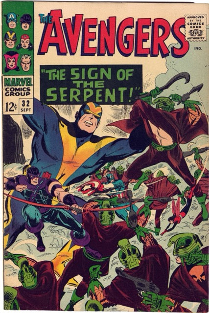 The Avengers #32 1966 RAW