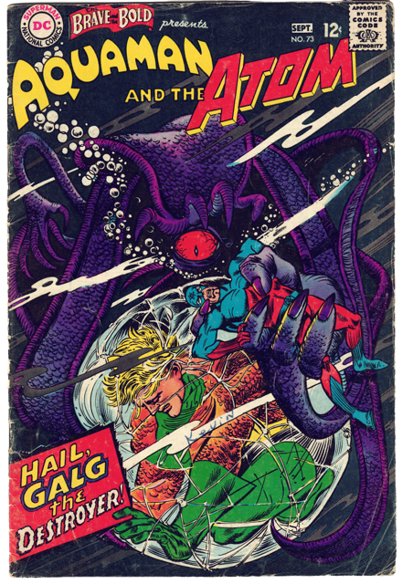 The Brave and the Bold Aquaman and the Atom #73 RAW 3.5