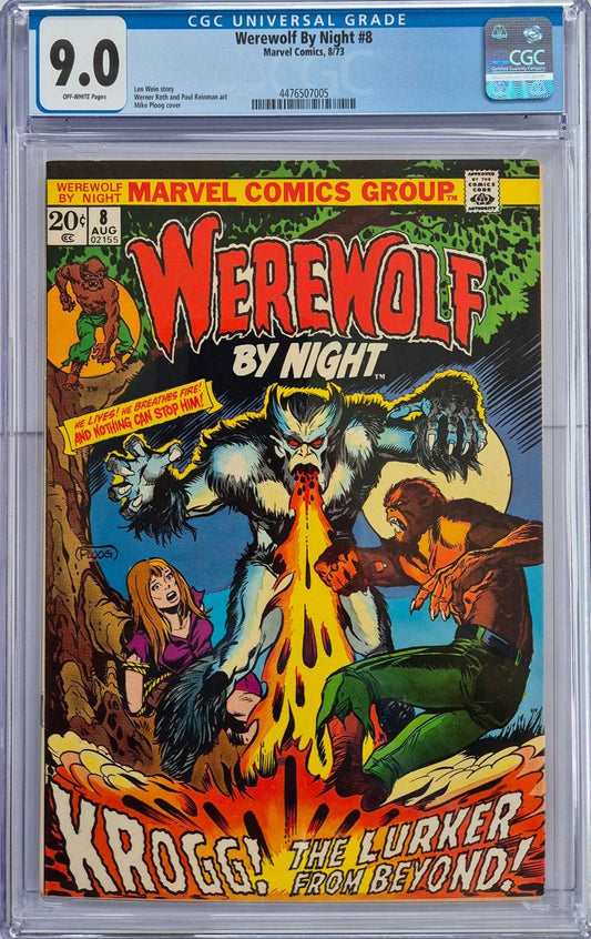 Werewolf By Night #8 (1973) – CGC 9.0