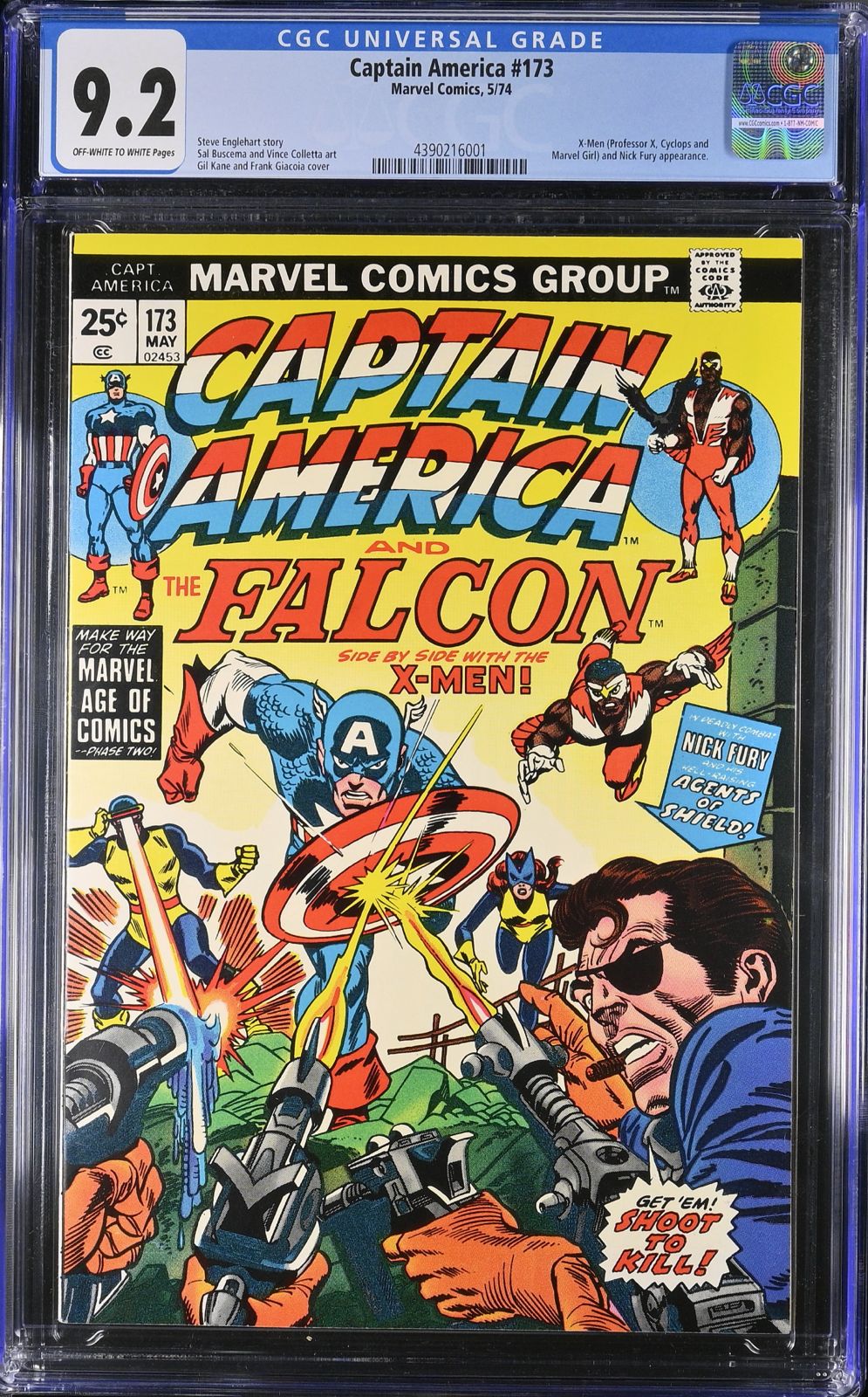 Captain America #173 (1974) – CGC 9.2