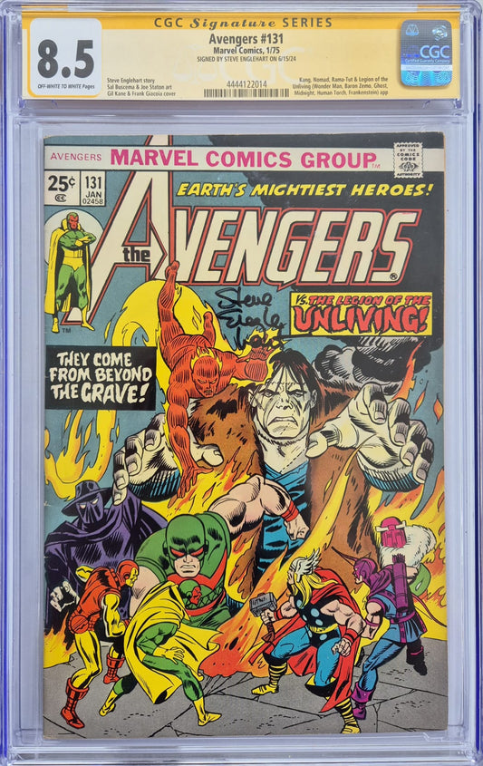 Avengers #131 (Marvel, 01/1975) – CGC Signature Series 8.5
