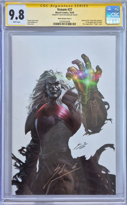 Venom #27 (Marvel, 10/2020) – CGC Signature Series 9.8