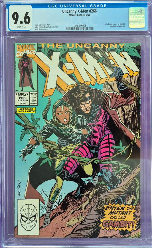Uncanny X-Men #266 (Marvel, 08/1990) – CGC 9.6