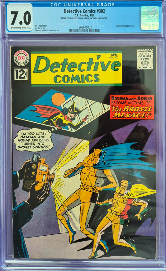 Detective Comics #302 (DC, 04/1962) – CGC 7.0