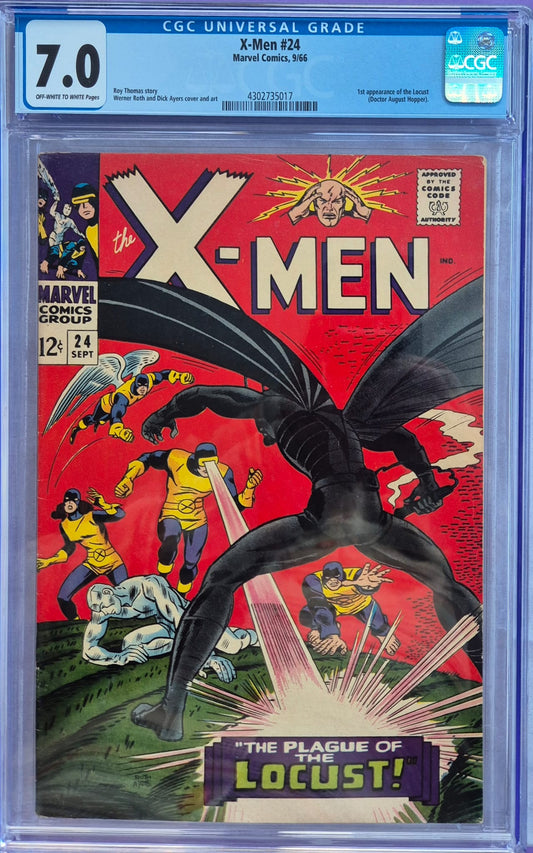 X-Men #24 (Marvel, 09/1966) – CGC 7.0